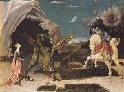 UCCELLO, Paolo St George and the Dragon (mk08) oil painting